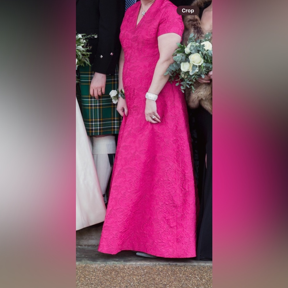 FUCHSIA ESCADA GOWN